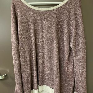 Maurice’s size 2 lace up back sweatshirt